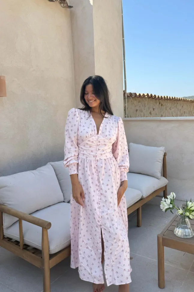 Adelic Long Dress Pink