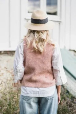 Adrienne Top Rose Smoke
