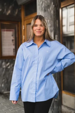 Aeris Shirt Blue Stripe
