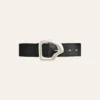 Ako Belt Black Silver
