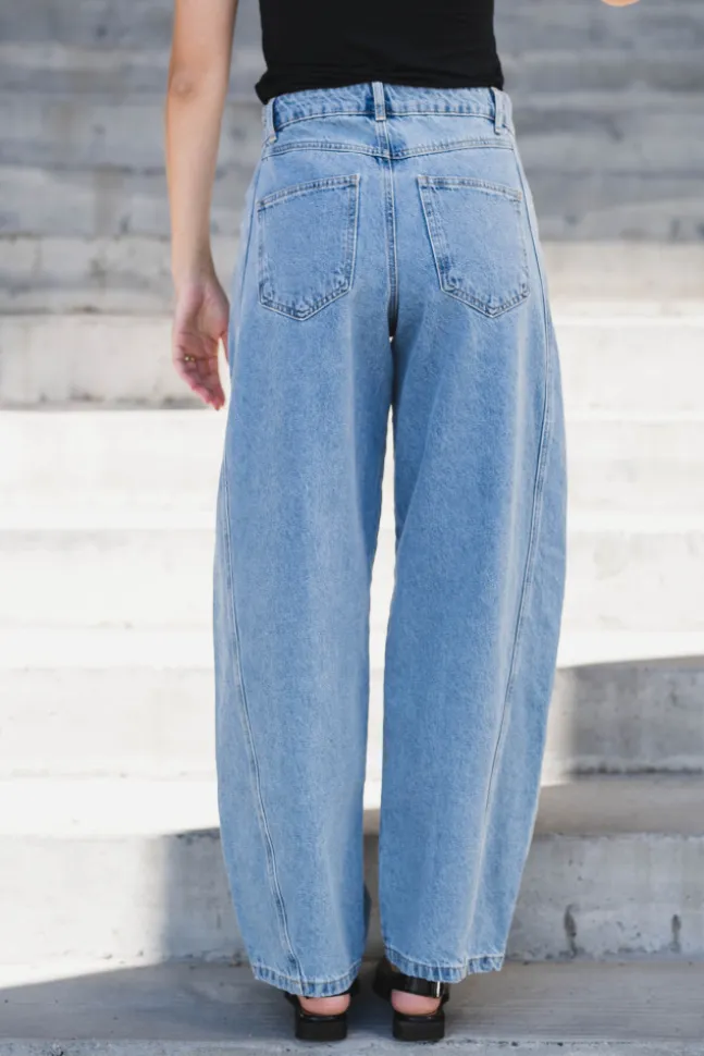 Alannah D Pants Stonewash
