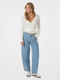 Alannah D Pants Stonewash