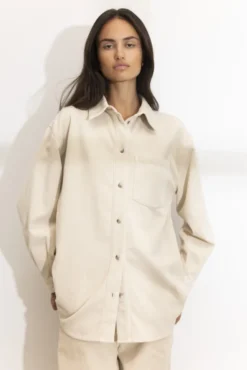 Alex Cord Shirt Greige