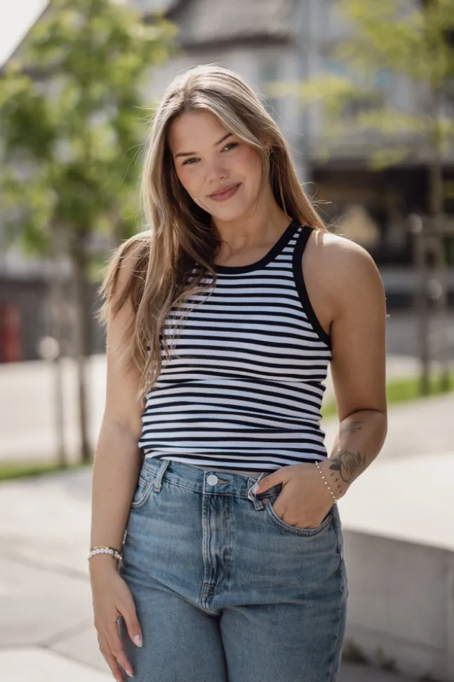 Alexo Tank 7542 Night Sky Stripe