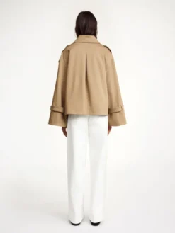 Alisandra Trench Jacket Fosil