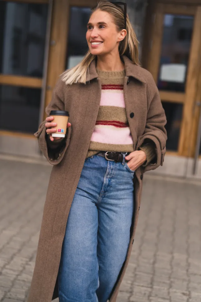Alma Coat 14895 Camel