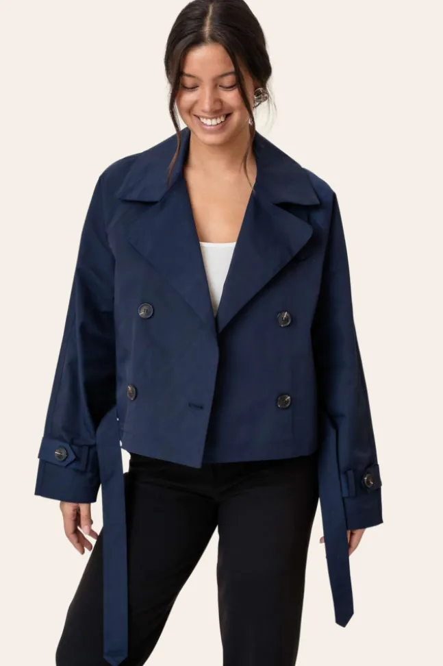 Almaic Trenchcoat Navy