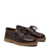 Alvina Leather Dark Brown