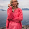 Amalie Cardigan Tea Rose