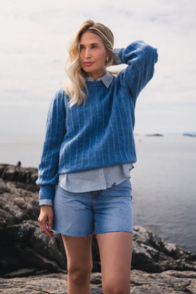 Amalie Puff Pullover Quiet Harbor