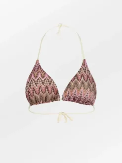 Amber Bel Bikini Top Dusty Rose