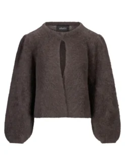 Amelia Chunky Cardigan Dark Brown