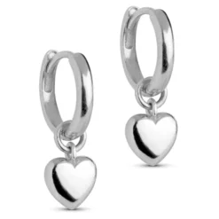 Amore Hoops Silver