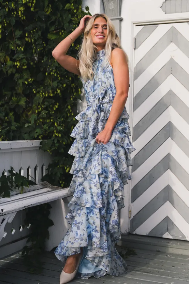 Angel Maxi Halterneck Midnight Bloom