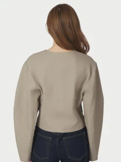 Aranti Structure Curve Jacket Warm Grey