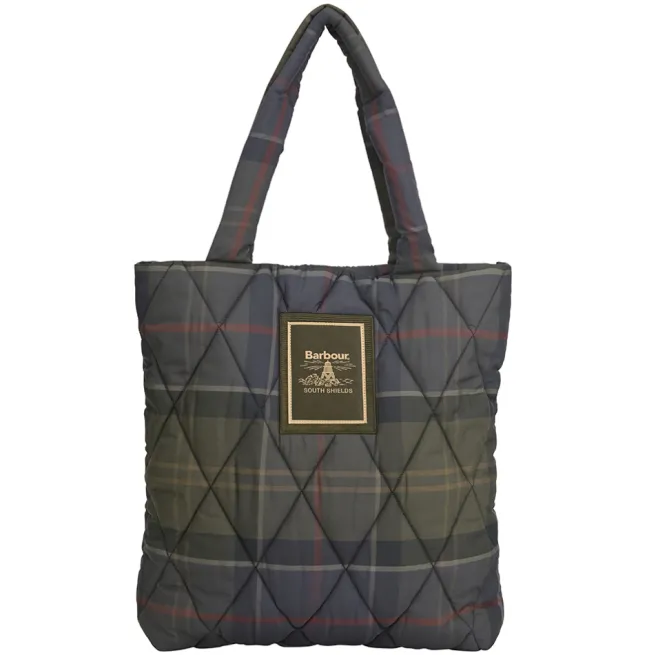 Arlene Quilted Tote Bag Shadow Classic