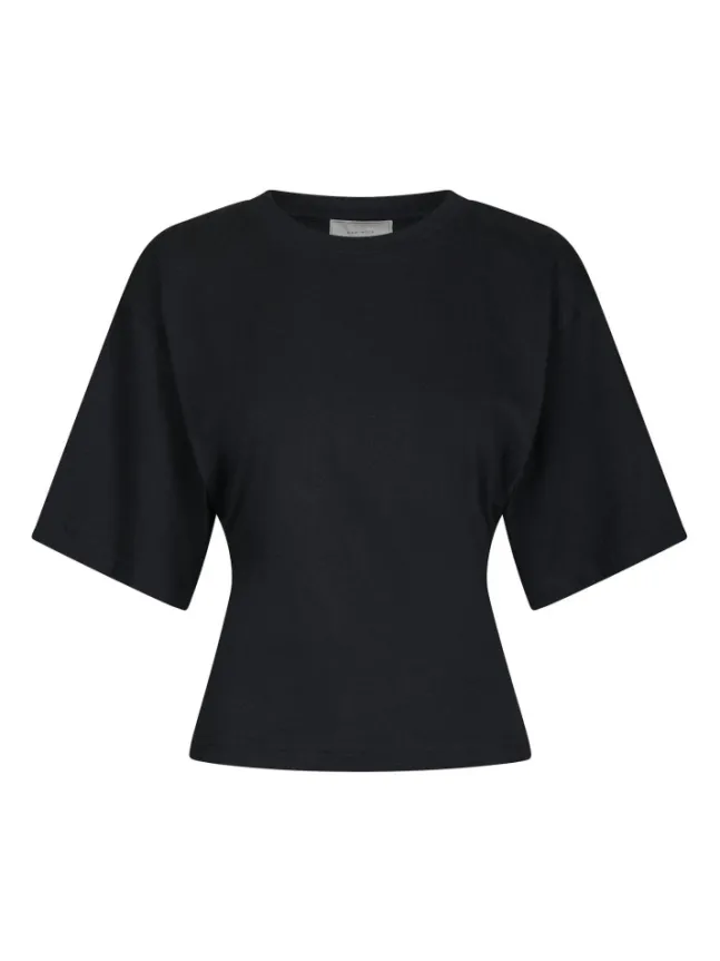 Asha Boxy Tee Navy