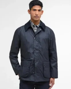 Ashby Wax Jacket Navy