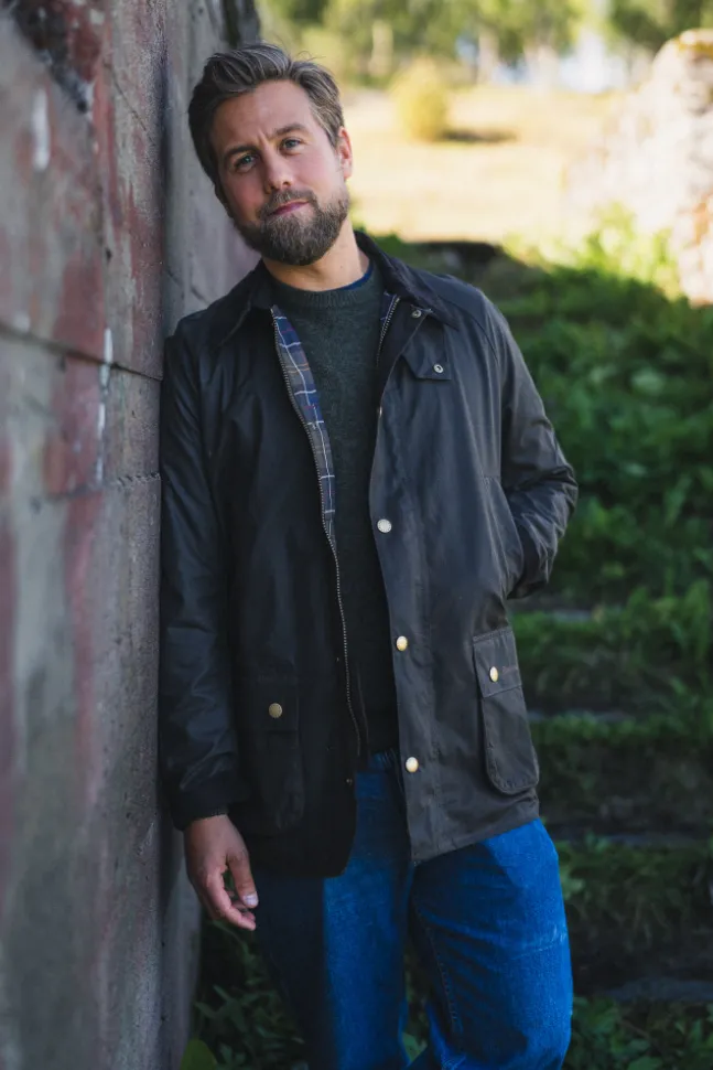 Ashby Wax Jacket Olive