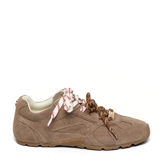 Asiel Sneakers Taupe Suede