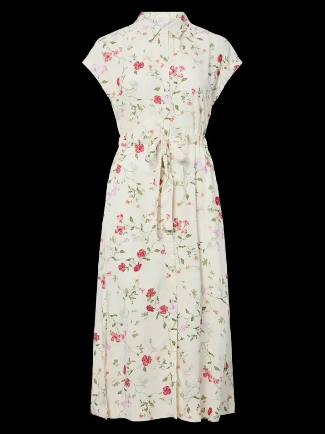 Asina CS Midi Belt Dress Pristine Botalia