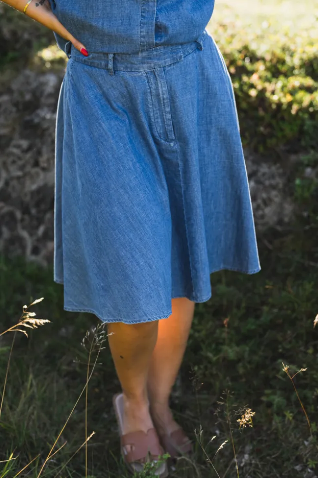 Aslaug Denim Dark Denim