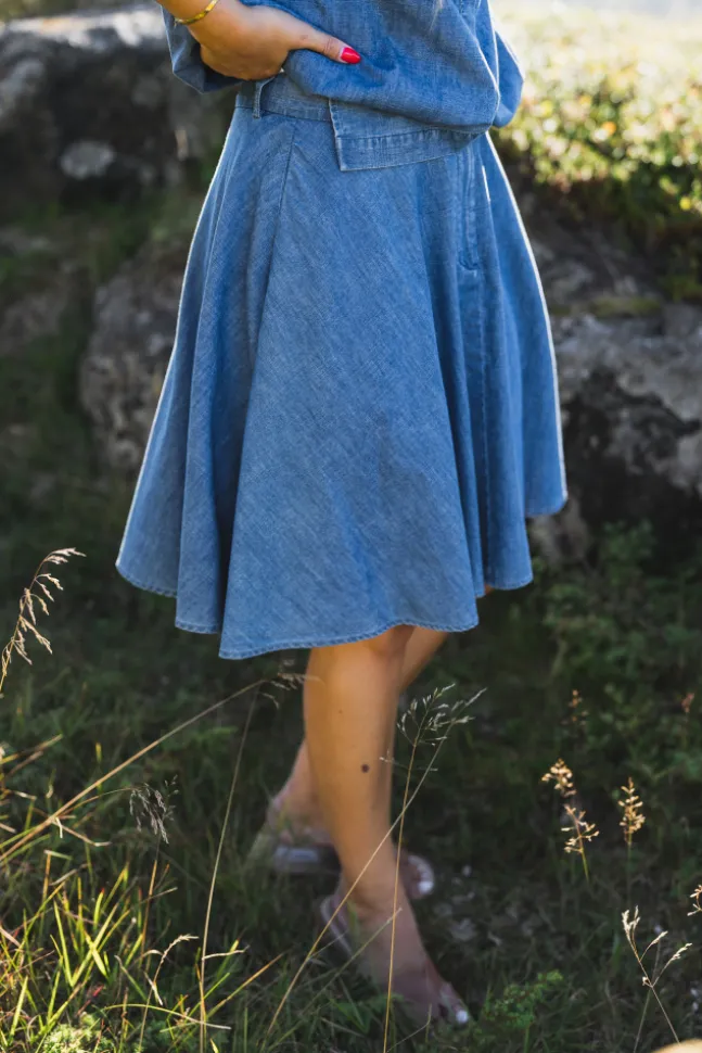 Aslaug Denim Dark Denim
