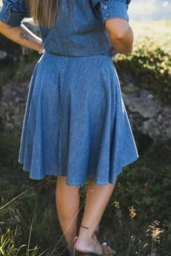 Aslaug Denim Dark Denim
