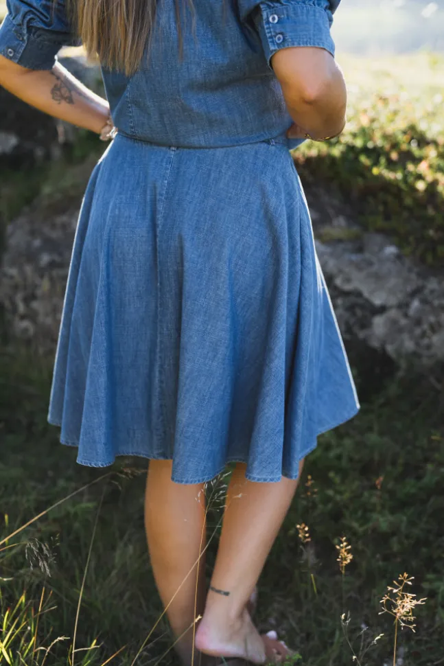 Aslaug Denim Dark Denim