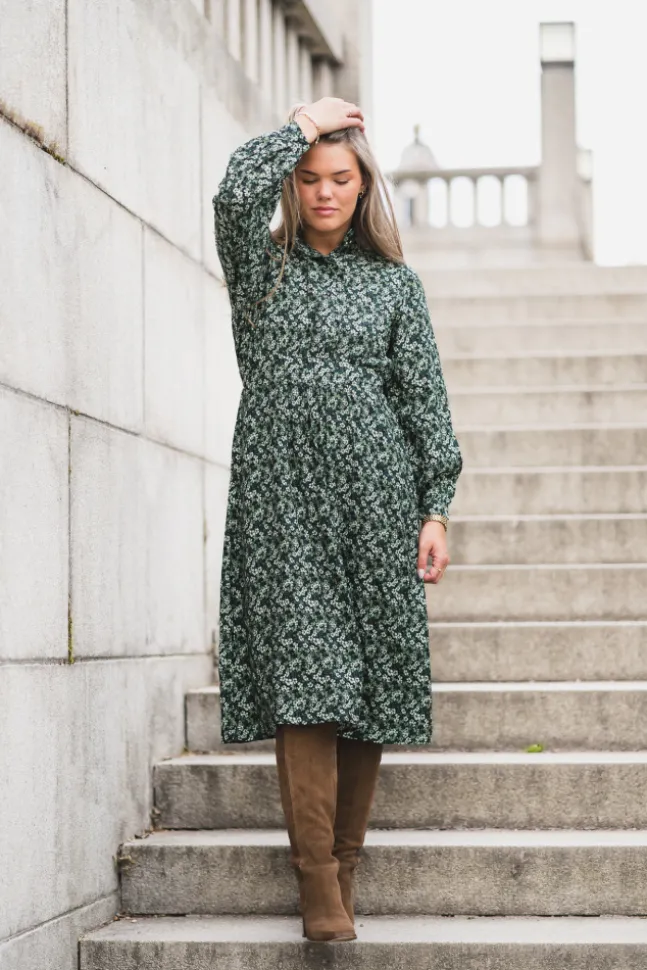 Astrid Midi Dress Eden Flower