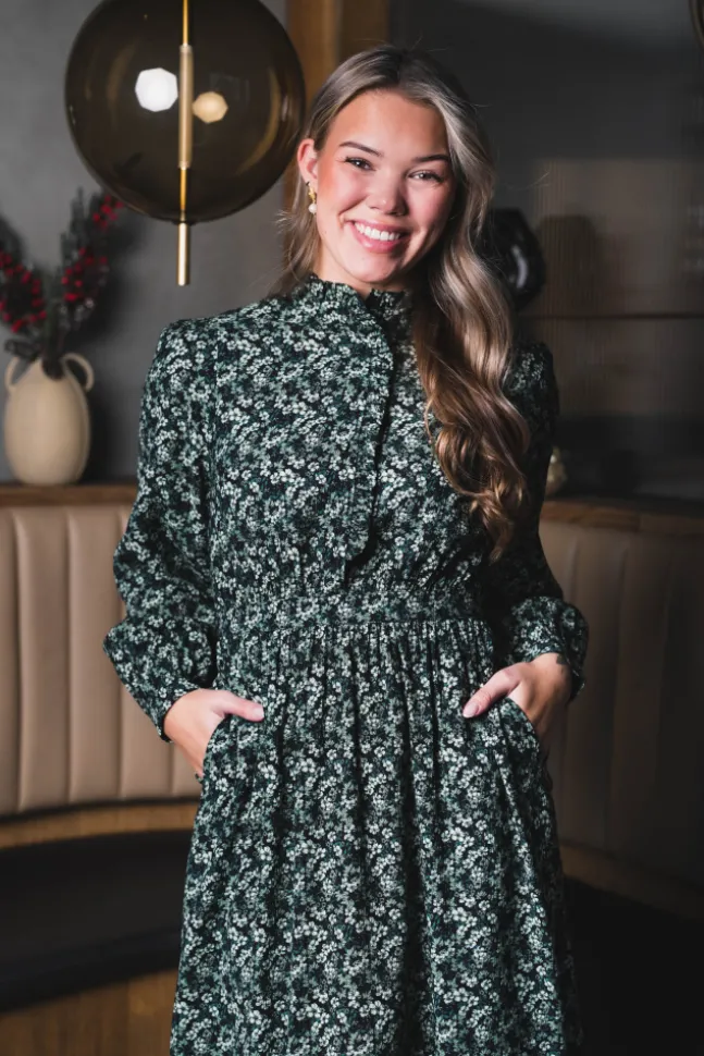 Astrid Midi Dress Eden Flower