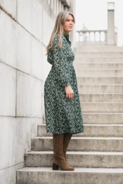 Astrid Midi Dress Eden Flower