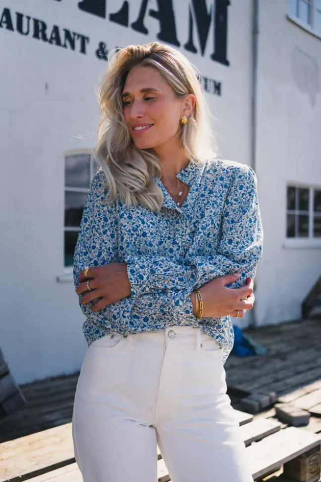 Astrid Shirt Q Harbor Flower