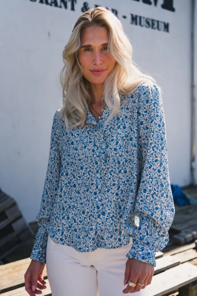 Astrid Shirt Q Harbor Flower