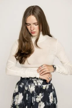 Astrid Skirt Blue Garden