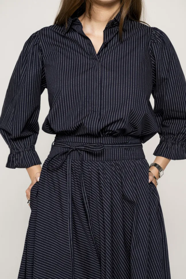 Astrid Skirt Pinstripe