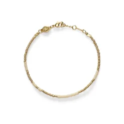 Asym Bracelet Ecru