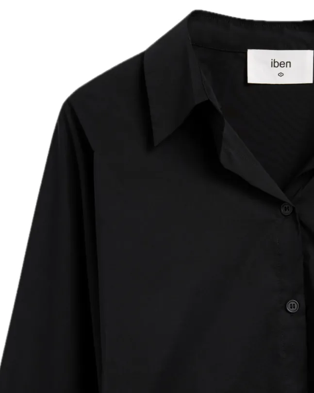 Atari Lace Shirt Ink Black
