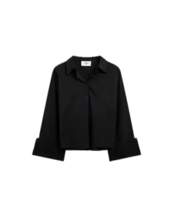 Atari Lace Shirt Ink Black