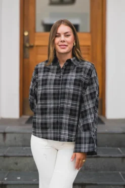Atari Shirt Black Check