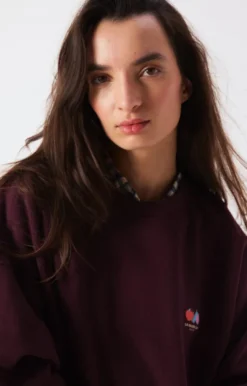 Atubay Sweatshirt Wine Lees
