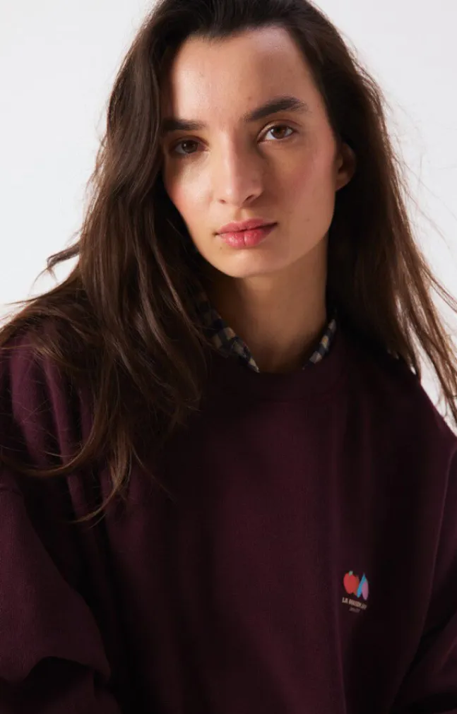 Atubay Sweatshirt Wine Lees