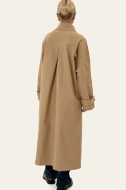 Avaic Trenchcoat Dark Beige