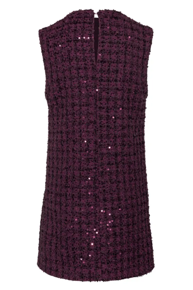 Avani Dress Burgundy