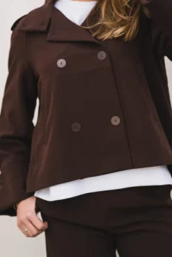 Avenue Trenchcoat Cocoa Brown