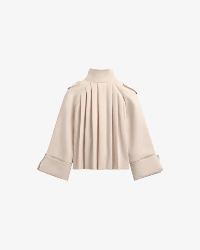 Avenue Trenchcoat Ivory White