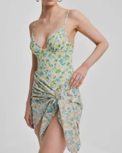 Balconette Swimsuit Anemone Bloom