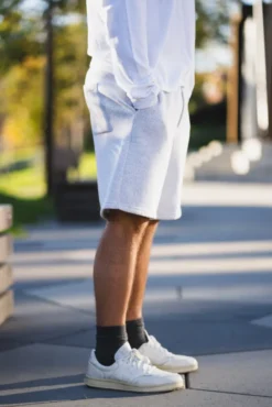 Baptown Shorts Heather Grey