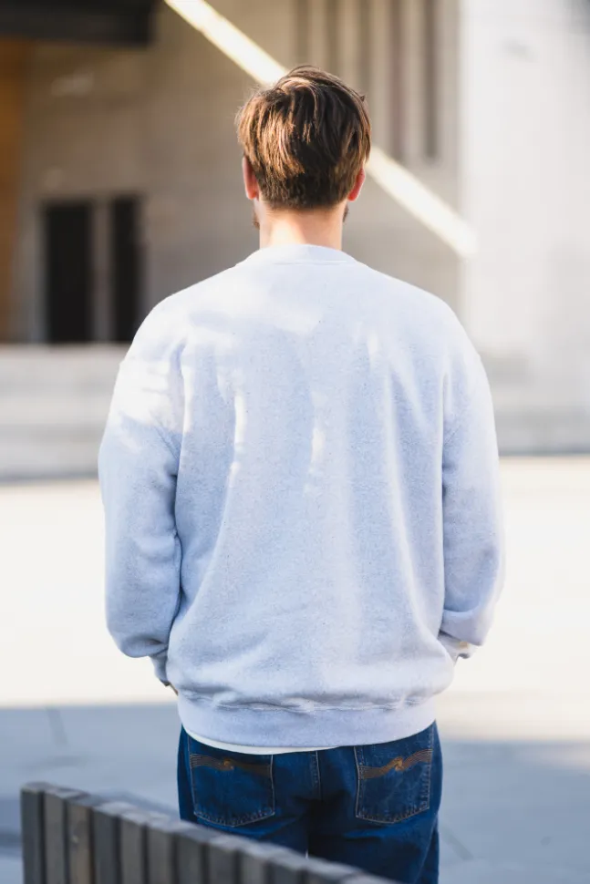 Baptown Sweater Heather Grey