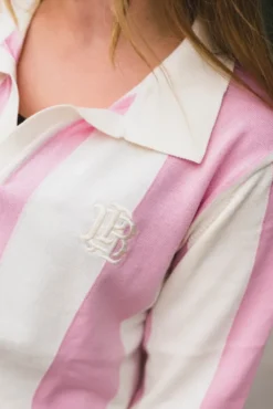 Basile Sportive Stripe Pink/Cream
